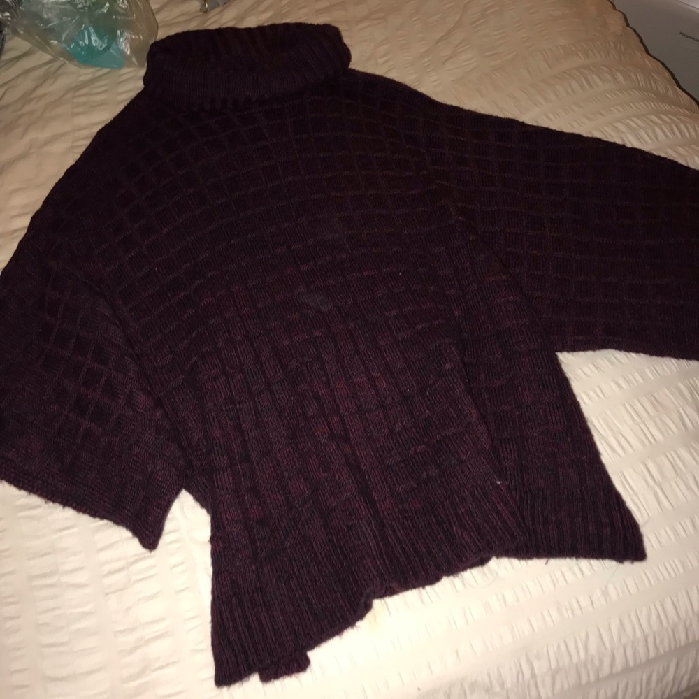 Burgundy sweater